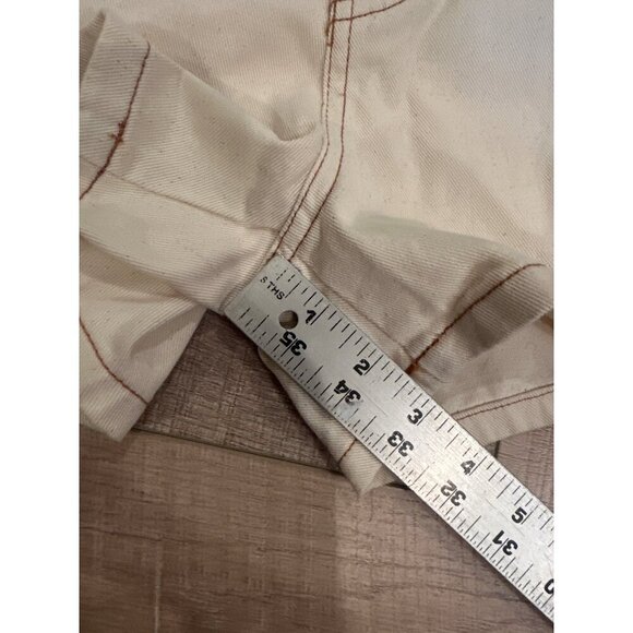 Dickies Juniors Natural Canvas High-Waisted Shorts New 9 / 29 - Picture 3 of 9